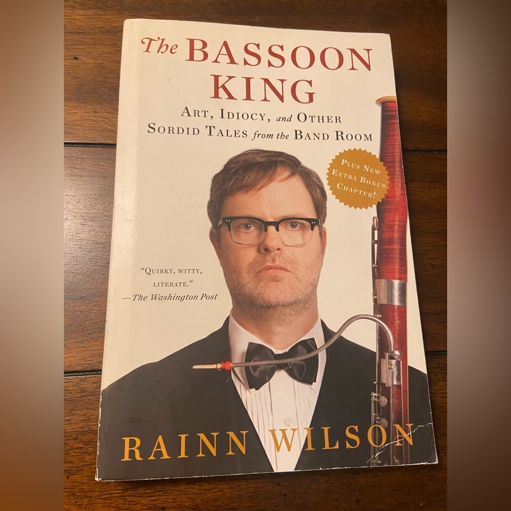 🚨4/$20 sale!🚨 The Bassoon King Book by Rainn Wilson